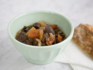 Slow-Cooker Hungarian Beef Stew Recipe Adapted from A Farm Girl Dabbles Blog